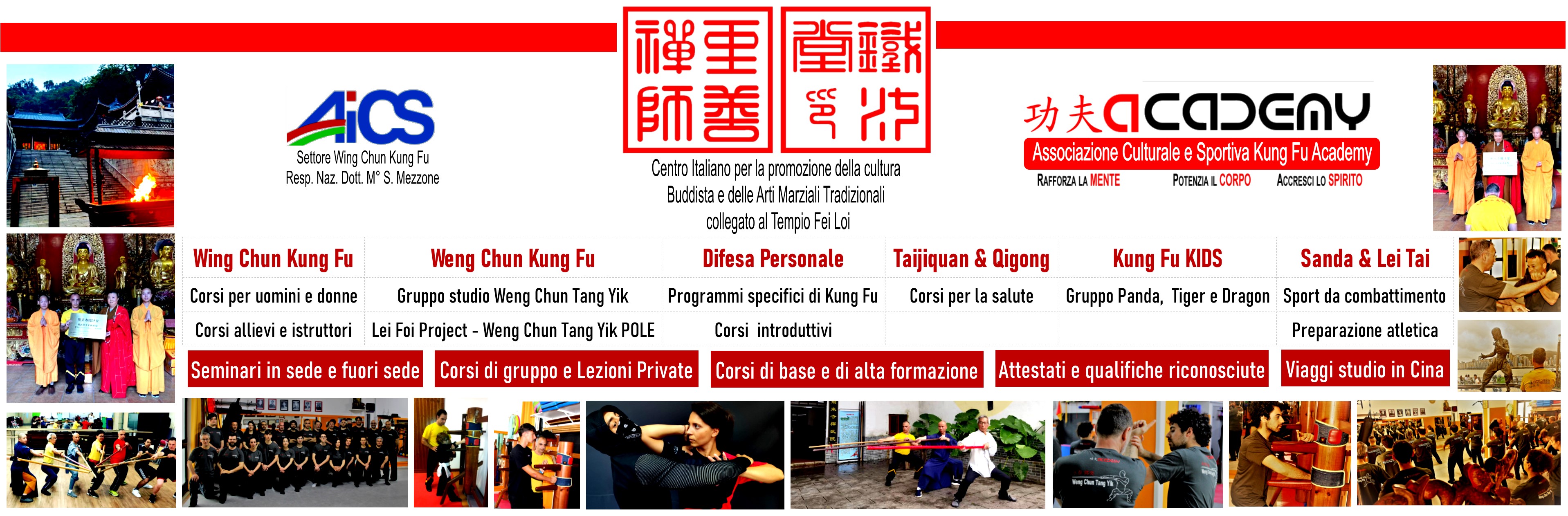 Accademia Nazionale di Arti Marziali e Kung Fu - Wing Chun - Weng Chun - Tai Chi - Qi Gong - Sport da Comattimento - Personal Trainer 2